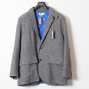 Jack Spade Bentley Down Blazer in Grey, XXL